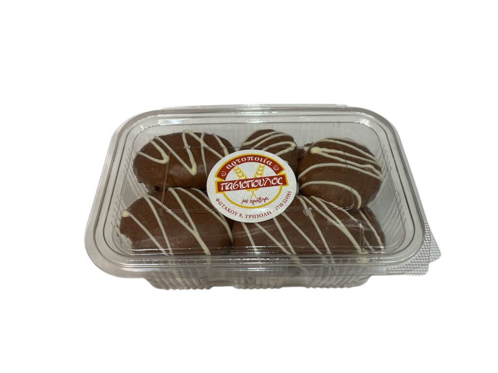 Μελομακάρονα με σοκολάτα γάλακτος